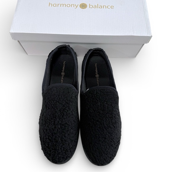 Harmony Balance Shoes - Harmony Balance Black Women's Slippers